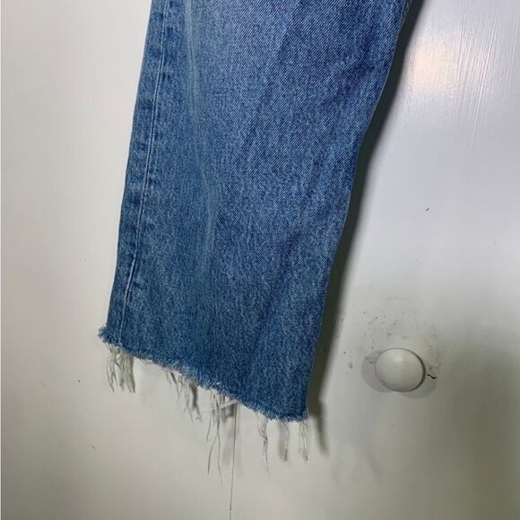 AGOLDE Size 31 Distressed Blue Jeans - Picture 2 of 5